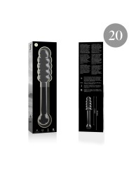NEBULA SERIES BY IBIZA - MODELO 20 DILDO CRISTAL TRANSPARENTE 20.5 CM 