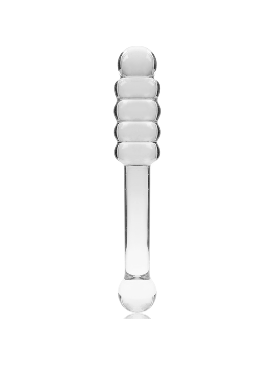 NEBULA SERIES BY IBIZA - MODELO 20 DILDO CRISTAL TRANSPARENTE 20.5 CM 