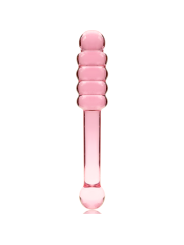 NEBULA SERIES BY IBIZA - MODELO 20 DILDO CRISTAL ROSA 20.5 CM -O- 3 CM