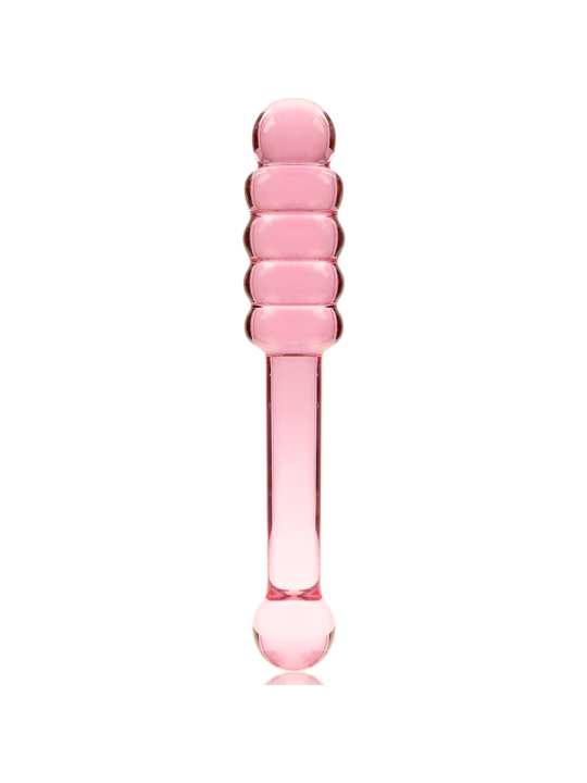 NEBULA SERIES BY IBIZA - MODELL 20 DILDO BOROSILIKATGLAS ROSA 20.5 CM 