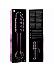 NEBULA SERIES BY IBIZA - MODEL 20 ROZE BOROSILICATE GLAS DILDO 20,5 CM