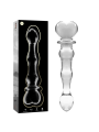 NEBULA SERIES BY IBIZA - MODELLO 21 DILDO IN VETRO BOROSILICATO TRASPA