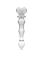 NEBULA SERIES BY IBIZA - MODELLO 21 DILDO IN VETRO BOROSILICATO TRASPA