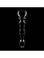 NEBULA SERIES BY IBIZA - MODELLO 21 DILDO IN VETRO BOROSILICATO TRASPA