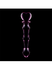 NEBULA SERIES BY IBIZA - MODELO 21 DILDO VIDRO BOROSILICADO ROSA 20.5 