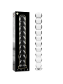 NEBULA SERIES BY IBIZA - MODELLO 22 DILDO IN VETRO BOROSILICATO TRASPA