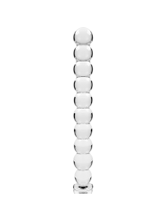 NEBULA SERIES BY IBIZA - MODELO 22 DILDO VIDRO BOROSILICADO TRANSPAREN
