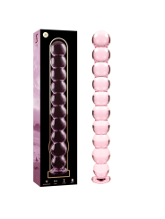 NEBULA SERIES BY IBIZA - MODELL 22 DILDO BOROSILIKATGLAS ROSA 21.5 CM 