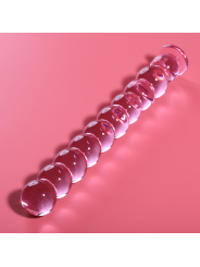 NEBULA SERIES BY IBIZA - MODELO 22 DILDO CRISTAL ROSA 21.5 CM -O- 2.5 
