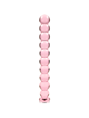 NEBULA SERIES BY IBIZA - MODELL 22 DILDO BOROSILIKATGLAS ROSA 21.5 CM 