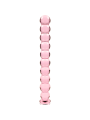 NEBULA SERIES BY IBIZA - MODELO 22 DILDO CRISTAL ROSA 21.5 CM -O- 2.5 