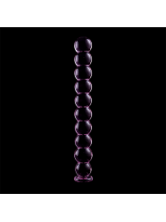 NEBULA SERIES BY IBIZA - MODELO 22 DILDO CRISTAL ROSA 21.5 CM -O- 2.5 