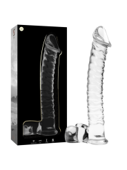 NEBULA SERIES BY IBIZA - MODÈLE 23 GODE EN VERRE BOROSILICATE CLAIR 21