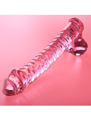 NEBULA SERIES BY IBIZA - MODELO 23 DILDO CRISTAL ROSA 21.5 CM -O- 4 CM