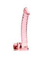 NEBULA SERIES BY IBIZA - MODÈLE 23 GODE EN VERRE BOROSILICATE ROSE 21.