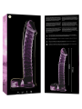 NEBULA SERIES BY IBIZA - MODELLO 23 DILDO IN VETRO BOROSILICATO ROSA 2