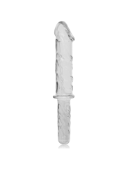 NEBULA SERIES BY IBIZA - MODELLO 24 DILDO IN VETRO BOROSILICATO TRASPA