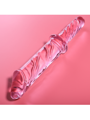 NEBULA SERIES BY IBIZA - MODELO 24 DILDO CRISTAL ROSA 28.5 CM -O- 5 CM