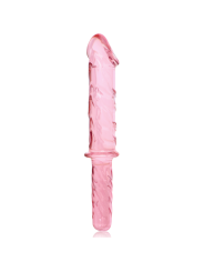 NEBULA SERIES BY IBIZA - MODELLO 24 DILDO IN VETRO BOROSILICATO ROSA 2