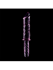 NEBULA SERIES BY IBIZA - MODELO 24 DILDO CRISTAL ROSA 28.5 CM -O- 5 CM