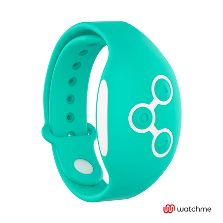 WATCHME - DRAADLOZE TECHNOLOGIE AFSTANDSBEDIENING HORLOGE AQUAMARINE