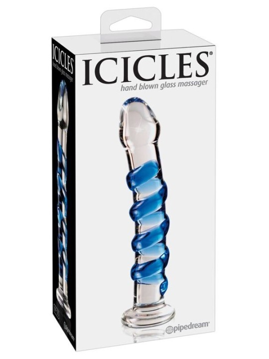ICICLES - MASSAGGIATORE IN VETRO N. 05