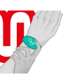 WATCHME - DRAADLOZE TECHNOLOGIE AFSTANDSBEDIENING HORLOGE AQUAMARINE