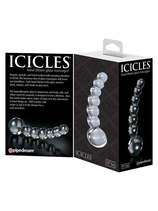 ICICLES - N. 66 MASSAGGIATORE TRASPARENTE