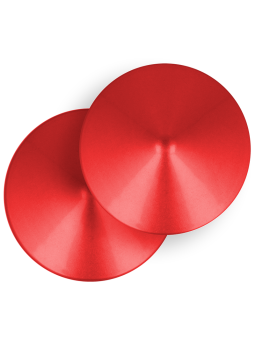 OHMAMA FETISH RED CIRCLE NIPPLE COVER