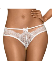 PENTHOUSE - CULOTTE ADORE ME BLANC L/XL