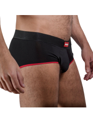 MACHO - MS24R BRIEF UNDERPANTS DARK RED XL