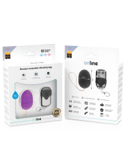 ONLINE - OVO VIBRANTE COM CONTROLE REMOTO S LILAC