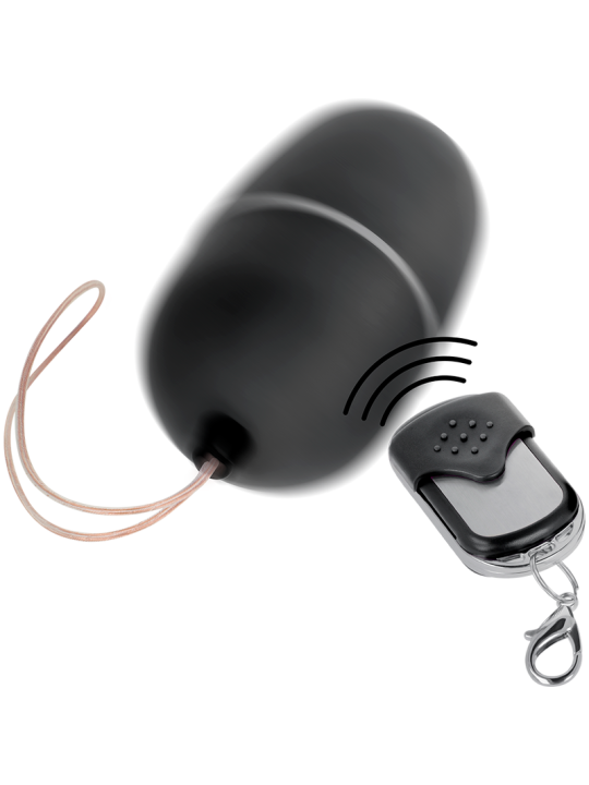 ONLINE - REMOTE CONTROL VIBRATING EGG M BLACK
