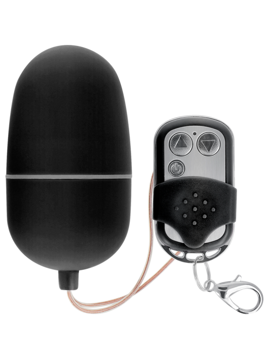 ONLINE - OVO VIBRANTE COM CONTROLE REMOTO M PRETO