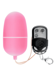 ONLINE - OVO VIBRANTE COM CONTROLE REMOTO M ROSA
