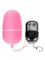 ONLINE - OVO VIBRANTE COM CONTROLE REMOTO M ROSA