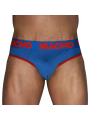 MACHO - MCH005 CLASSIC SLIP BLU + ROSSO S