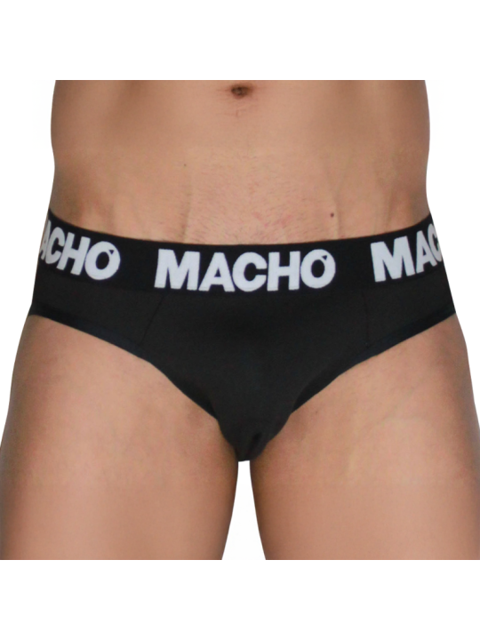 MACHO - MCH007 CLASSIC SLIP BLACK + BLACK M