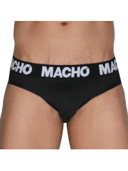 MACHO - MCH007 CLASSIC SLIP BLACK + BLACK XL