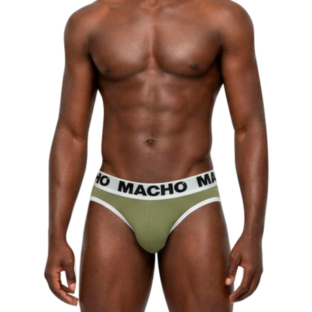 MACHO - MCH013 MILITAR VERDE SLIP L