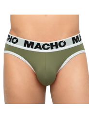 MACHO - MCH013 MILITÄRGRÜNES UNTERHÜLLPEELING XL