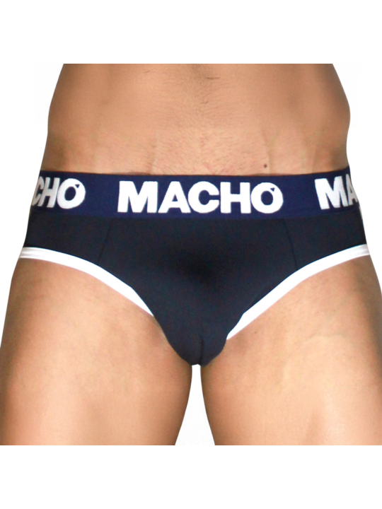 MACHO - MCH008 NAVY BLUE CLASSIC SLIP M