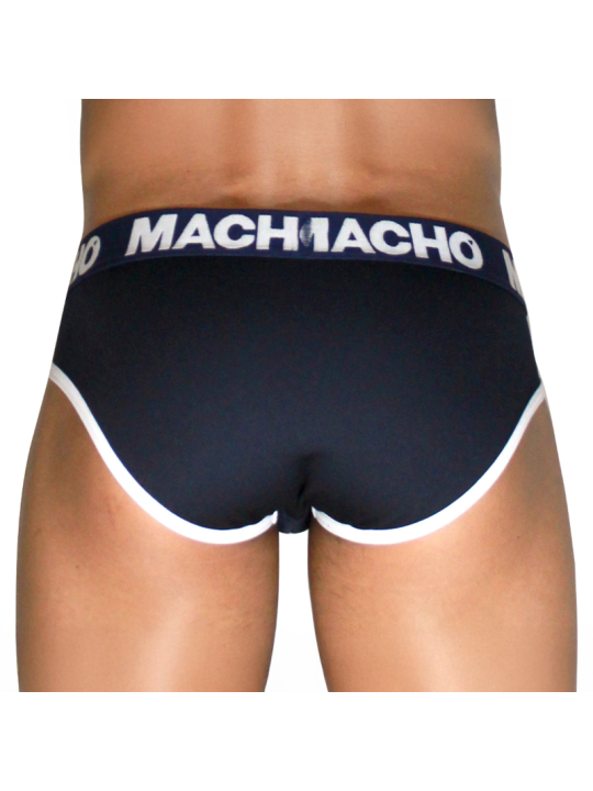 MACHO - MCH008 SLIP CLÁSICO AZUL MARINO M