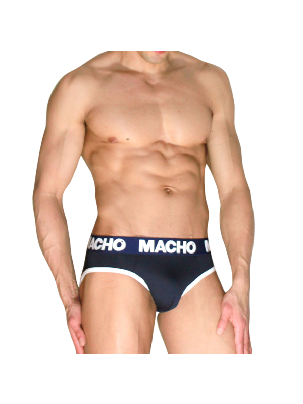 MACHO - MCH008 AZUL MARINHO CLÁSSICO SLIP L