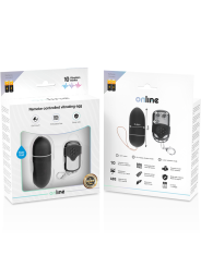 ONLINE - OVO VIBRANTE COM CONTROLE REMOTO L PRETO