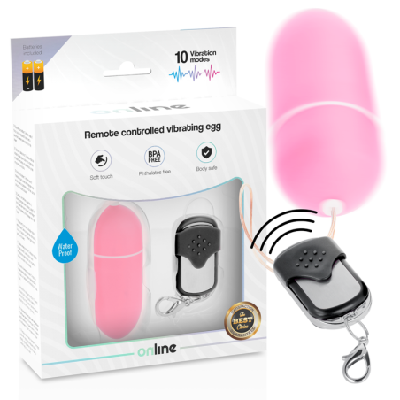 ONLINE - AFSTANDSBEDIENING VIBREREND EI L ROZE