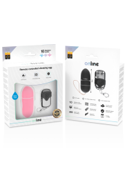 ONLINE - HUEVO VIBRADOR CONTROL REMOTO L ROSA