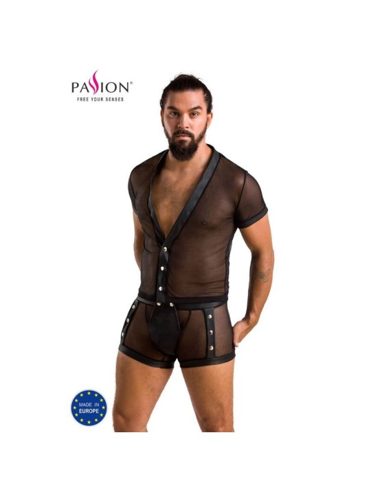 PASSION - 052 CONJUNTO MICHAEL BLACK S/M