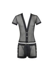 PASSION - 052 CONJUNTO MICHAEL BLACK S/M