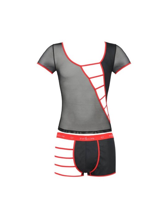 PASSION - 055 CONJUNTO MARCA PRETO L/XL